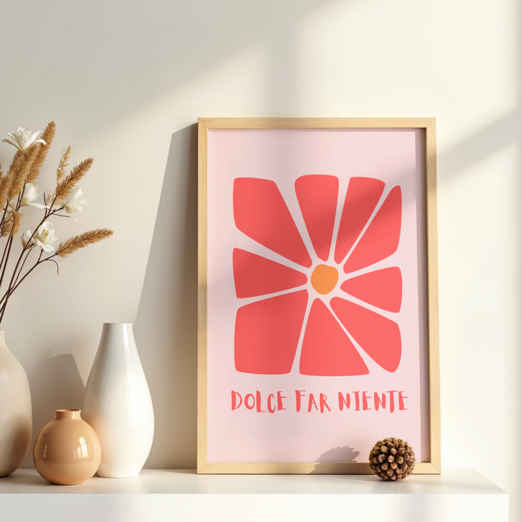 Dolce Far Niente Wall Print