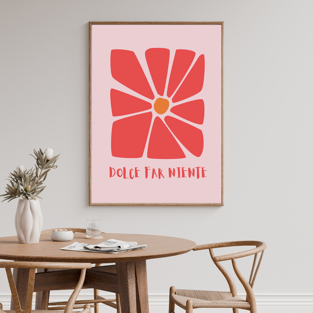 Dolce Far Niente Wall Print