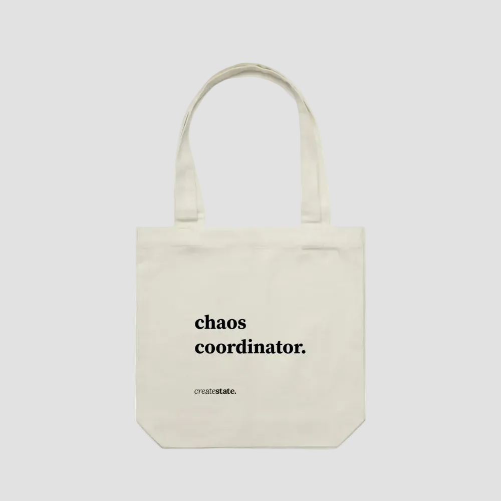 Chaos Coordinator Tote Bag