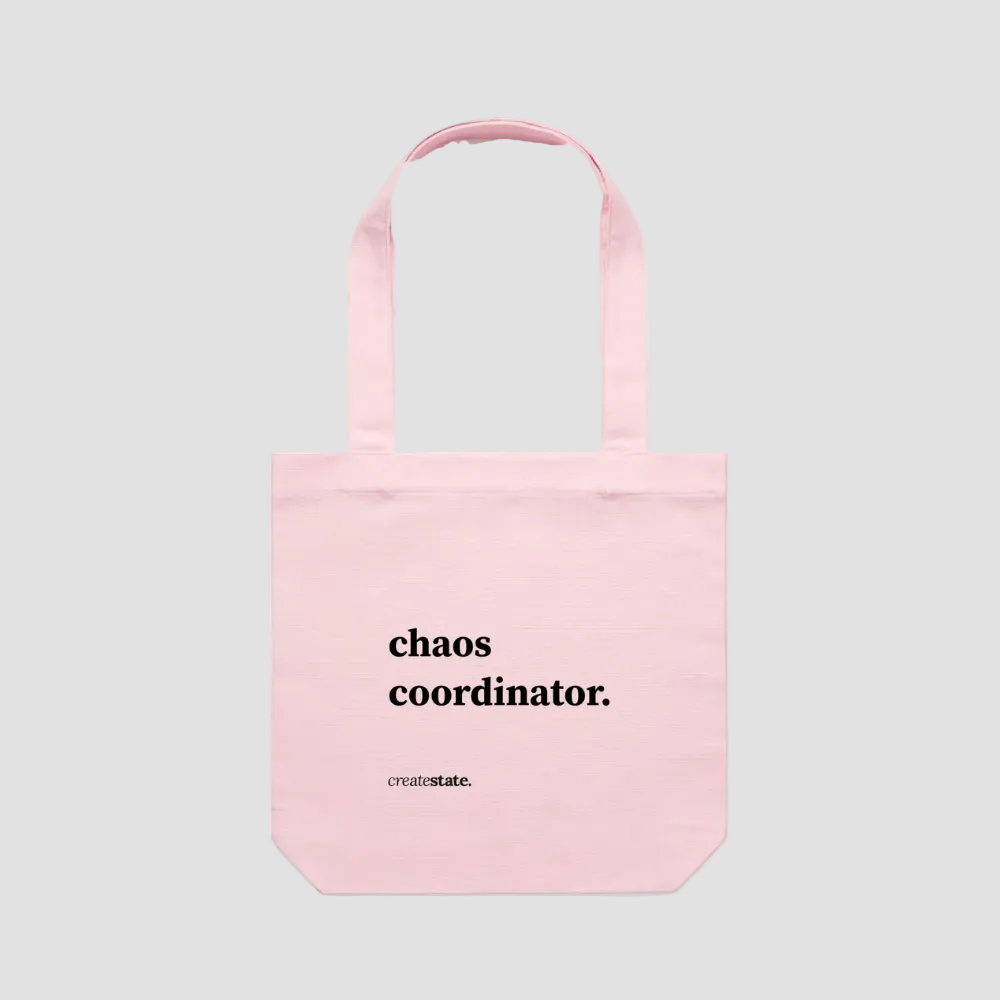 Chaos Coordinator Tote Bag