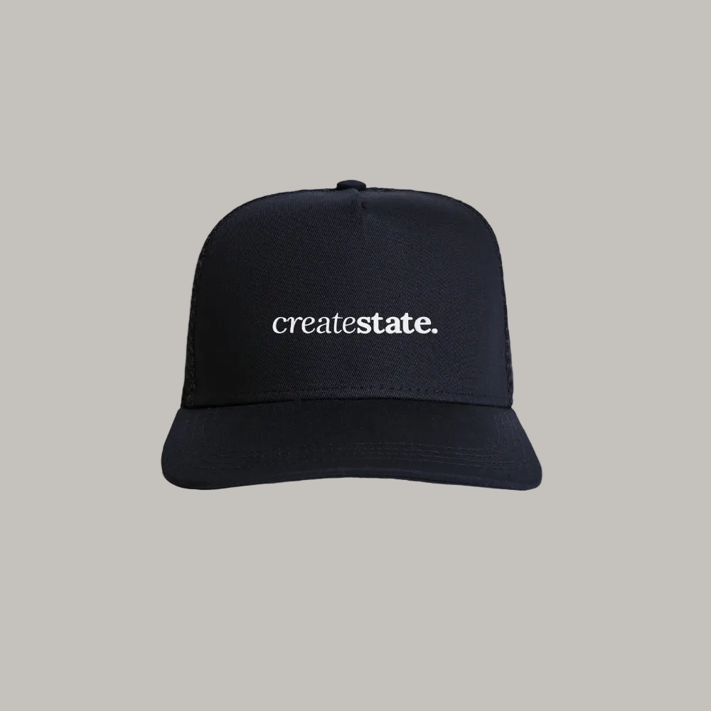 Create State Trucker Cap