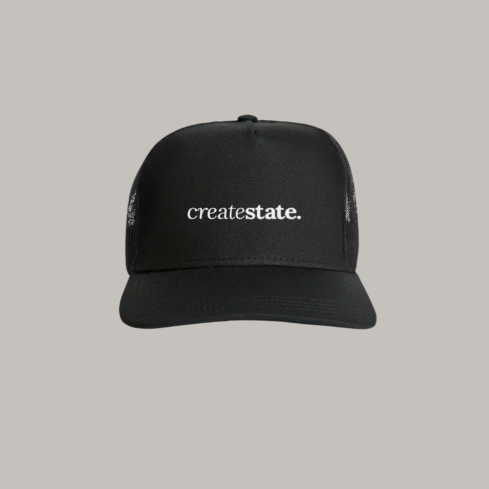 Create State Trucker Cap