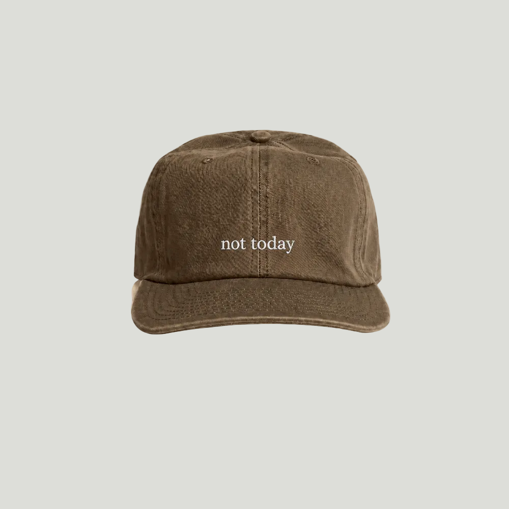 Not Today Cotton Cap