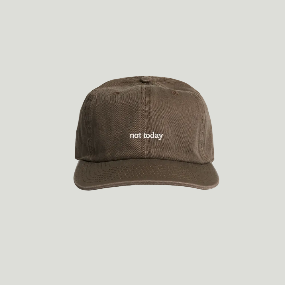 Not Today Cotton Cap
