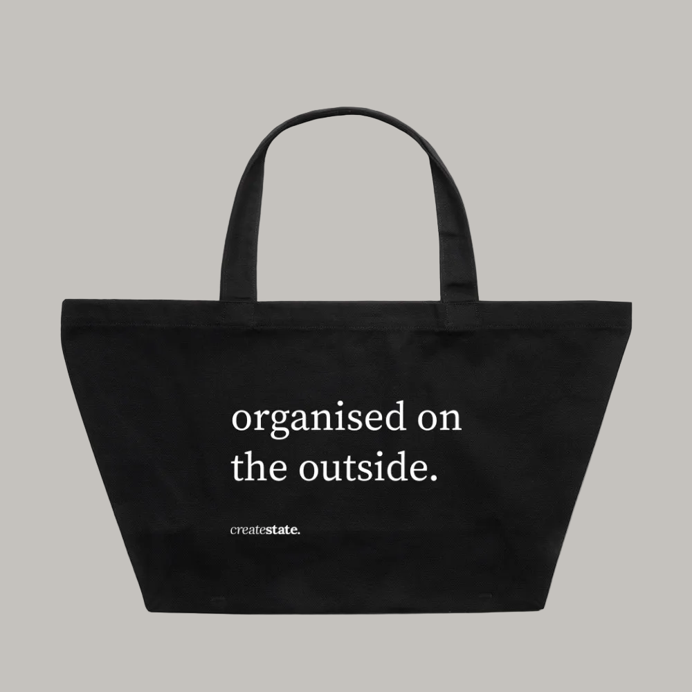 Organised and Oversized Tote Bag