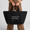 Organised and Oversized Tote - Black