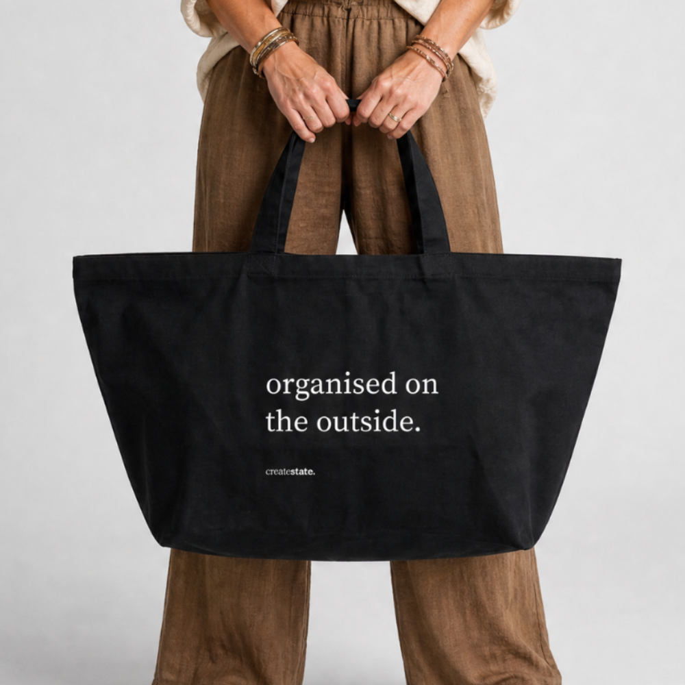 Organised and Oversized Tote Bag